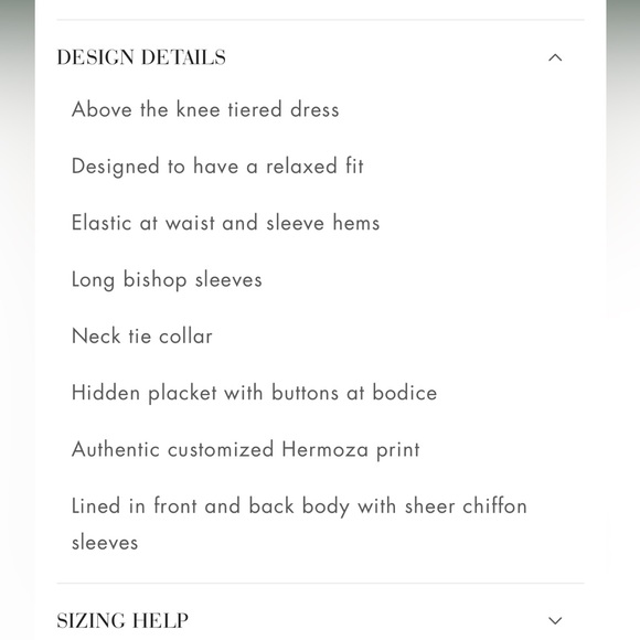 Hermoza Lee Collar Neck Dress mini size small - Picture 4 of 4